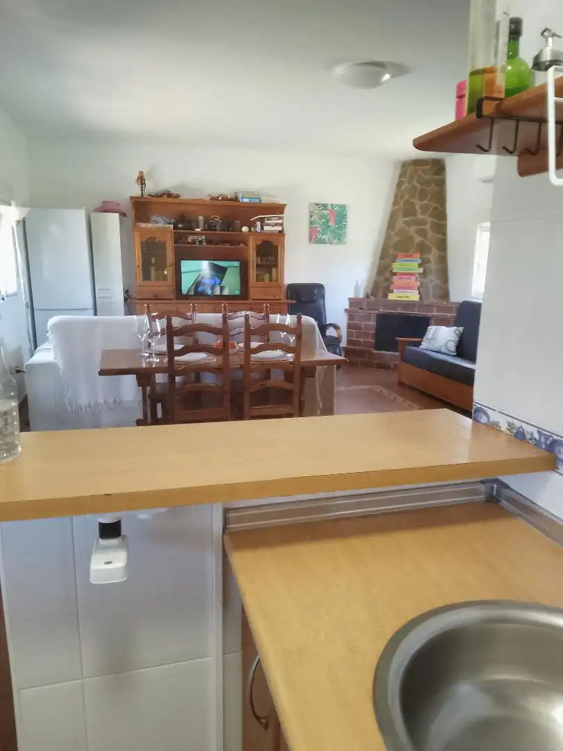 Sala de estar de Casa o chalet en venta en Tabernas con Aire acondicionado, Terraza y Piscina