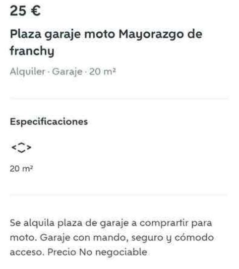 Foto 2 de Garaje de alquiler en Centro, La Orotava