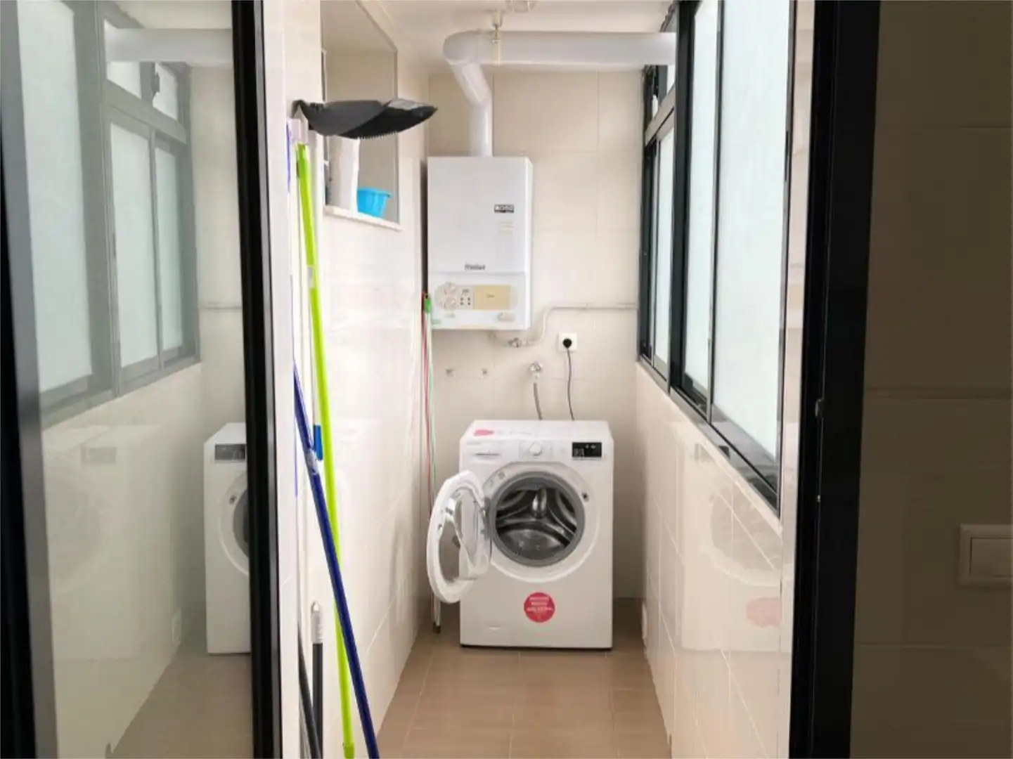 Piso en venta en Calle Alcalde Manuel Carcelén, 1, Chinchilla de Monte-Aragón Baño de Piso en venta en Chinchilla de Monte-Aragón con Aire acondicionado