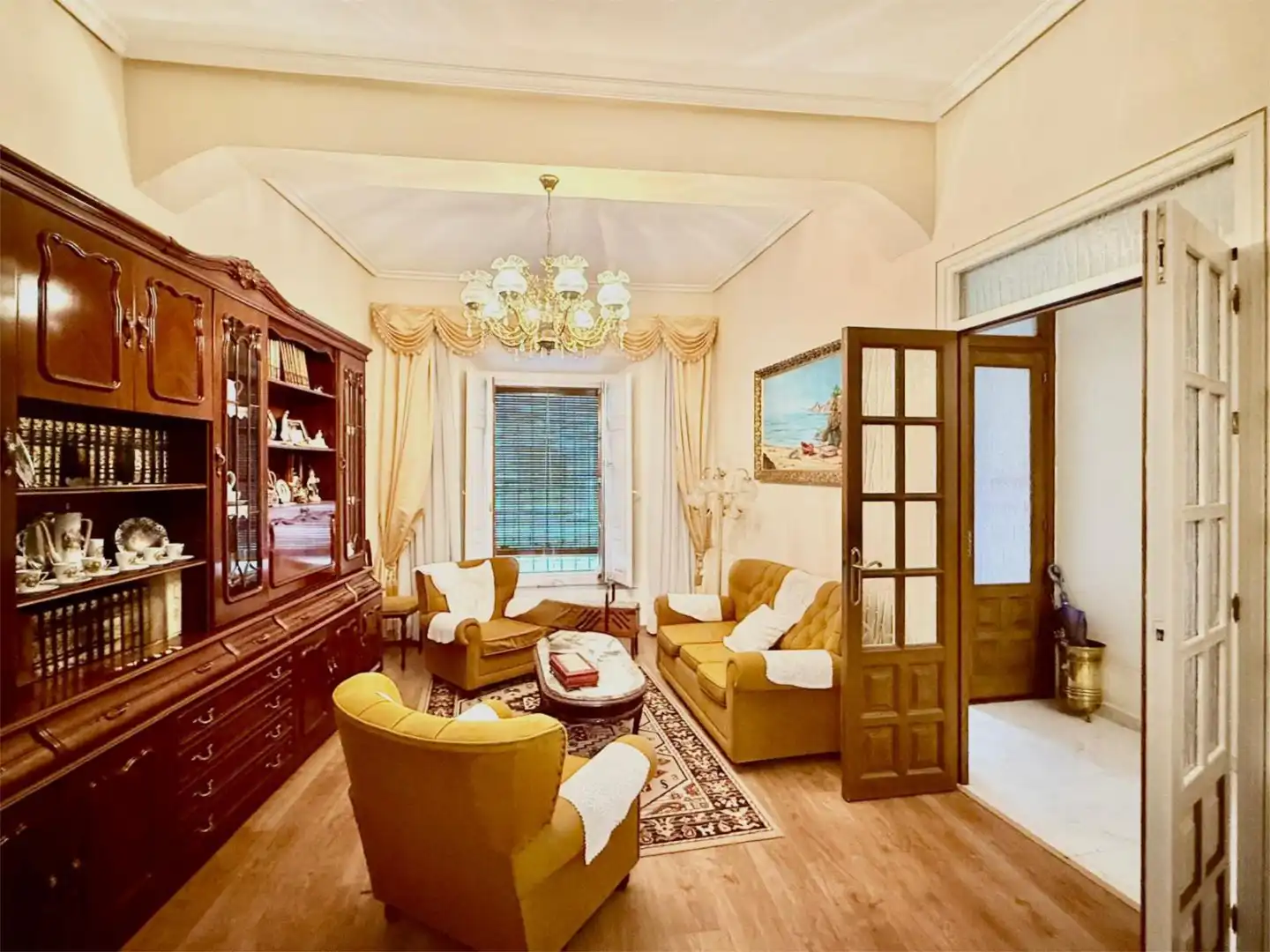 Detached homes for sale in Calle Evangelista, 15, Nava del Rey Living room of Detached homes for sale in Nava del Rey with Heating, Terrace and Storage room