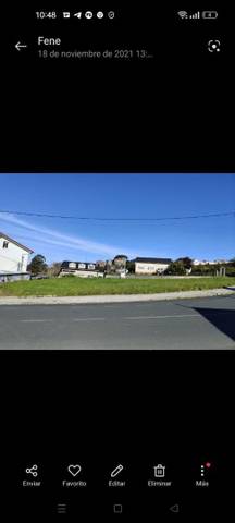 Terreno en Venta en Rúa Santiago, 81 en Fene