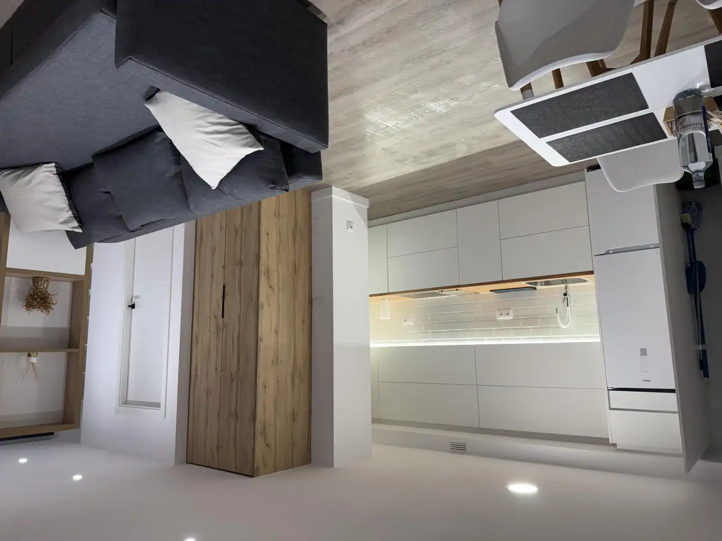 Piso en venta en Rúa San Jorge, 19, Monte Alto - Zalaeta - Atocha Cocina de Piso en venta en A Coruña Capital con Calefacción, Terraza y Amueblado
