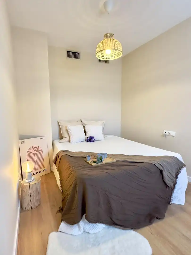 Flat for sale in Carrer Dels Horts, 1, Les Fonts Bedroom of Flat for sale in Sant Quirze del Vallès with Air Conditioner and Terrace