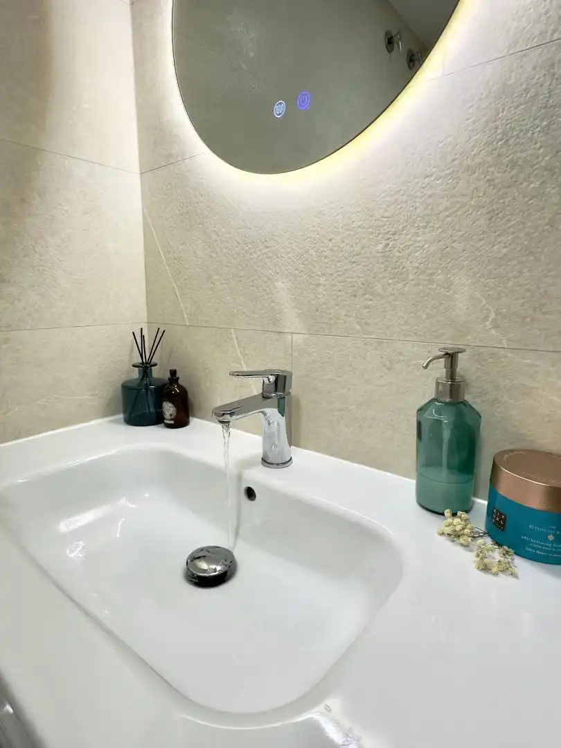 Flat for sale in Carrer Dels Horts, 1, Les Fonts Bathroom of Flat for sale in Sant Quirze del Vallès with Air Conditioner and Terrace
