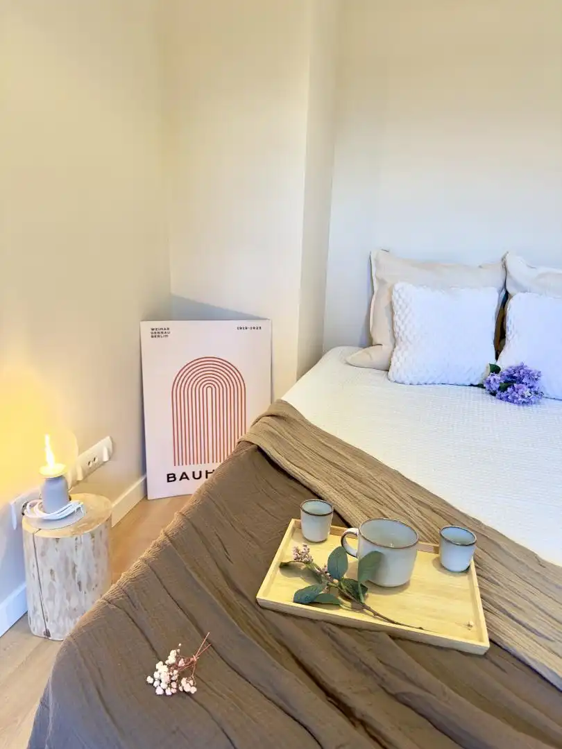 Flat for sale in Carrer Dels Horts, 1, Les Fonts Bedroom of Flat for sale in Sant Quirze del Vallès with Air Conditioner and Terrace