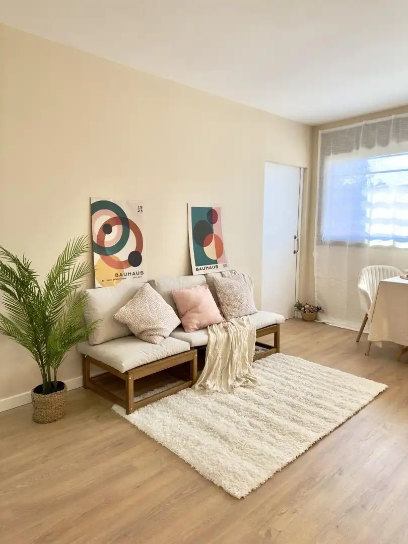 Flat for sale in Carrer Dels Horts, 1, Les Fonts Living room of Flat for sale in Sant Quirze del Vallès with Air Conditioner and Terrace