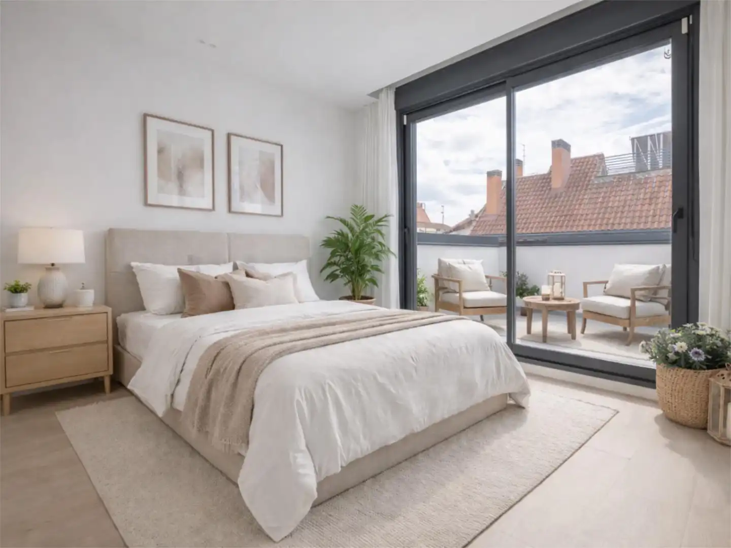 Flat for sale in Calle Valentín Llaguno, 32, San Isidro Bedroom of Flat for sale in Madrid with Air Conditioner, Heating and Terrace