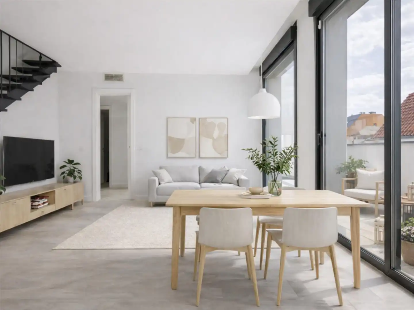 Flat for sale in Calle Valentín Llaguno, 32, San Isidro Living room of Flat for sale in Madrid with Air Conditioner, Heating and Terrace