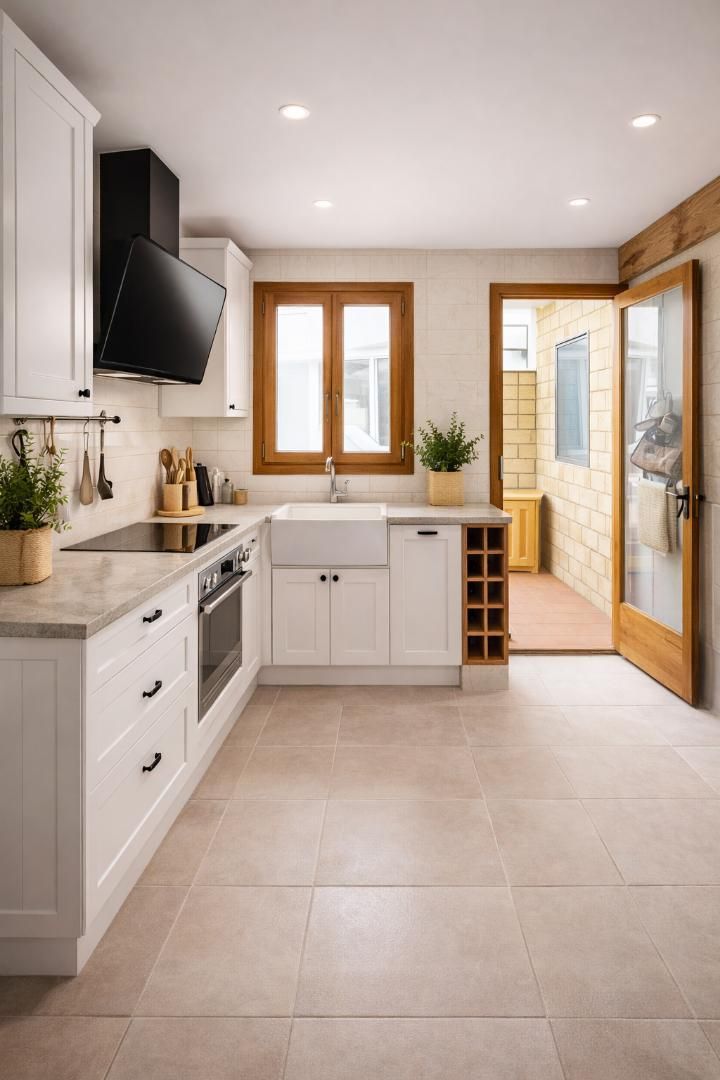 Kitchen of Flat for sale in Moià  with Balcony