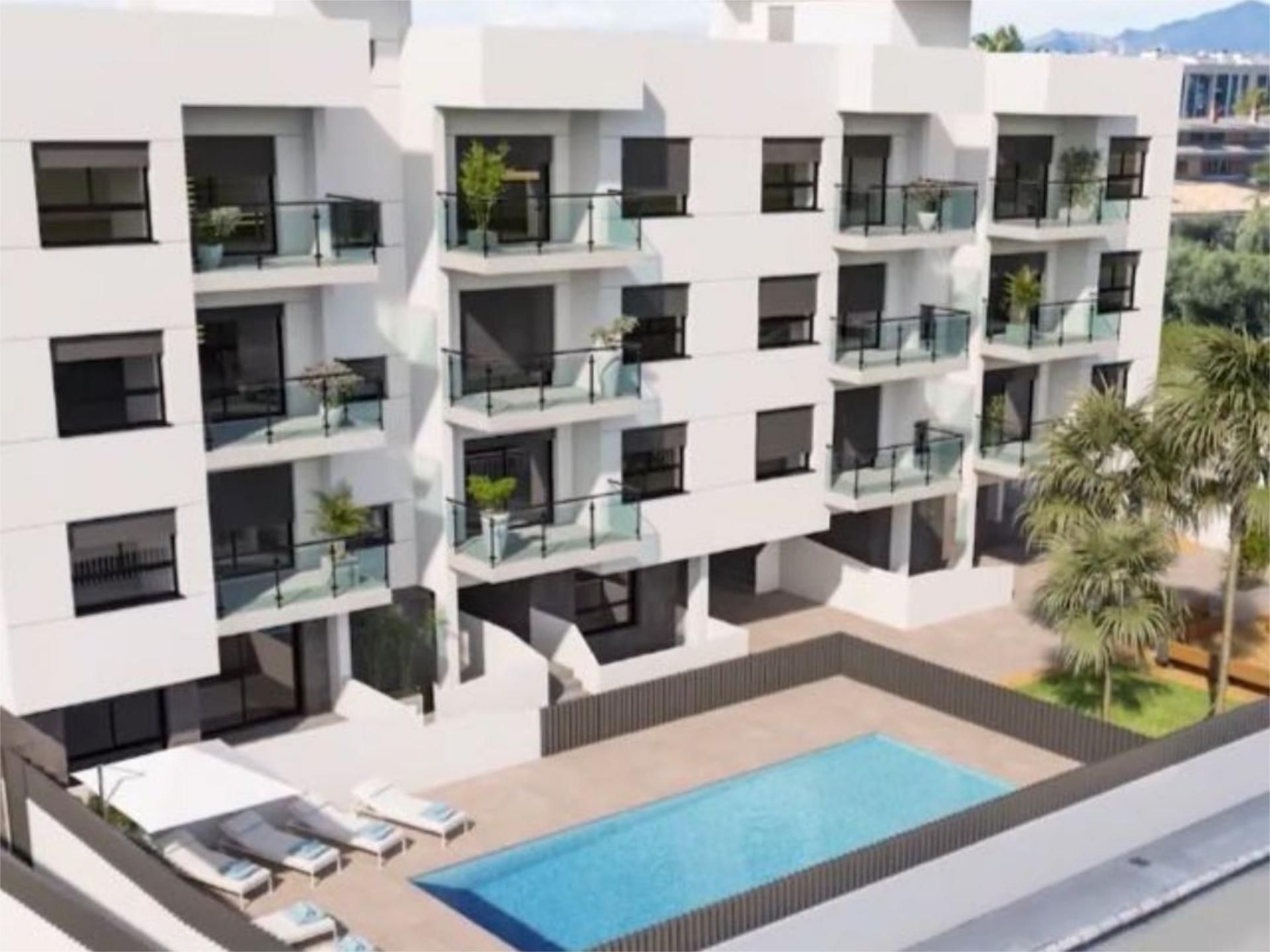 Pis en venda a Carrer José Lamaigniere, 7, Centro Vista exterior de Pis en venda en Sant Joan d'Alacant amb Aire condicionat, Terrassa i Piscina