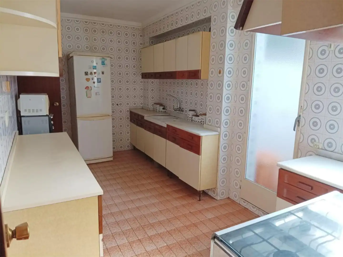 Kitchen of Flat for sale in  Valencia Capital  with Air Conditioner and Terrace