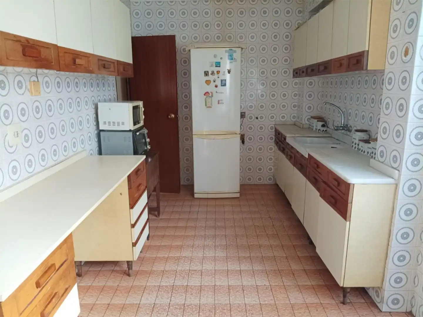 Kitchen of Flat for sale in  Valencia Capital  with Air Conditioner and Terrace