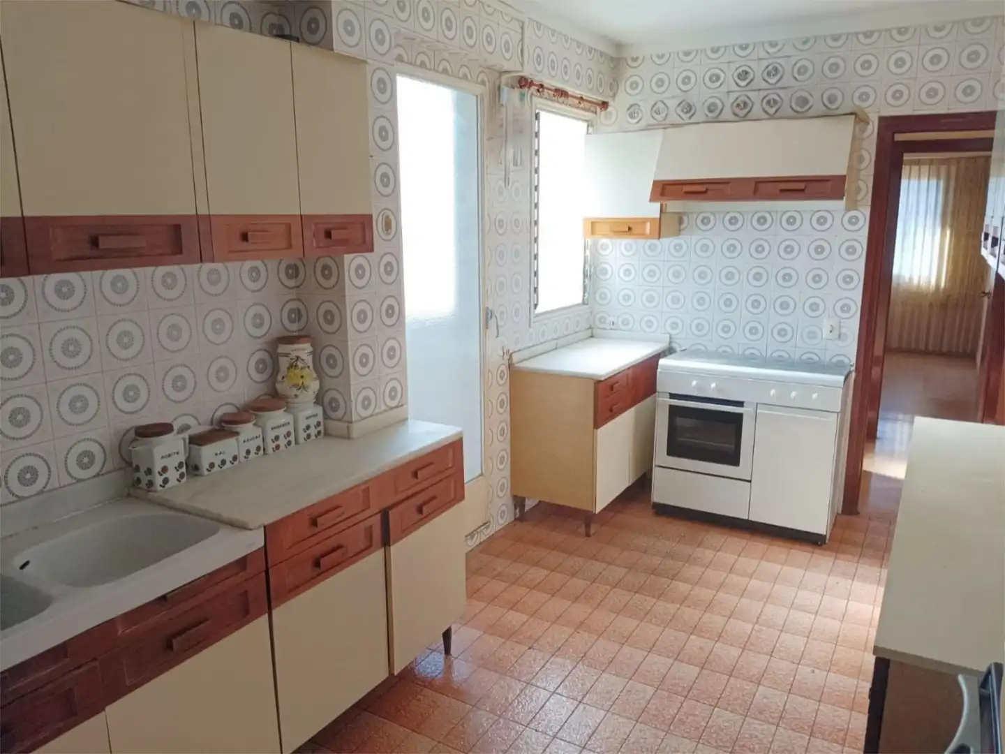 Kitchen of Flat for sale in  Valencia Capital  with Air Conditioner and Terrace