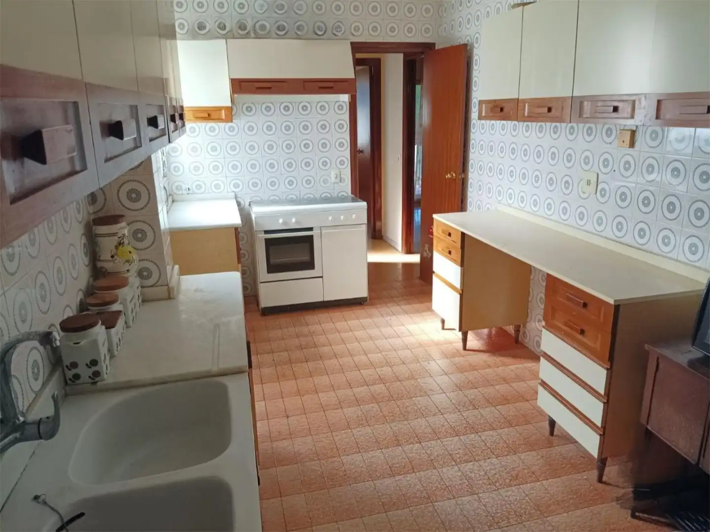 Kitchen of Flat for sale in  Valencia Capital  with Air Conditioner and Terrace