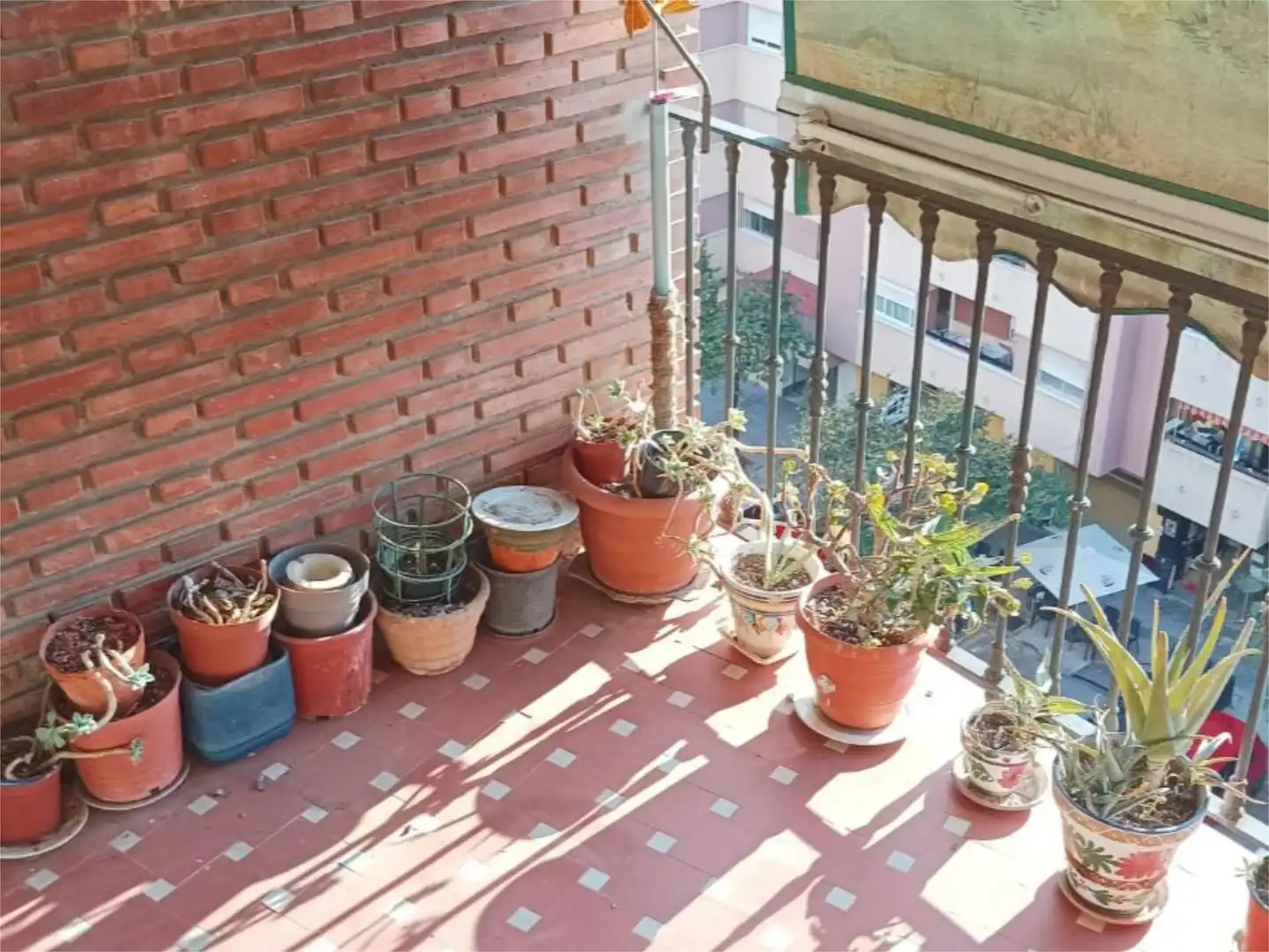 Balcony of Flat for sale in  Valencia Capital  with Air Conditioner and Terrace