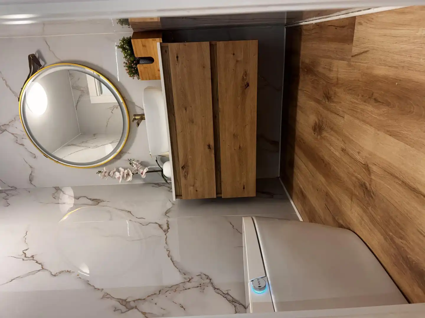 Bathroom of Flat for sale in Almería  with Air Conditioner, Heating and Private garden