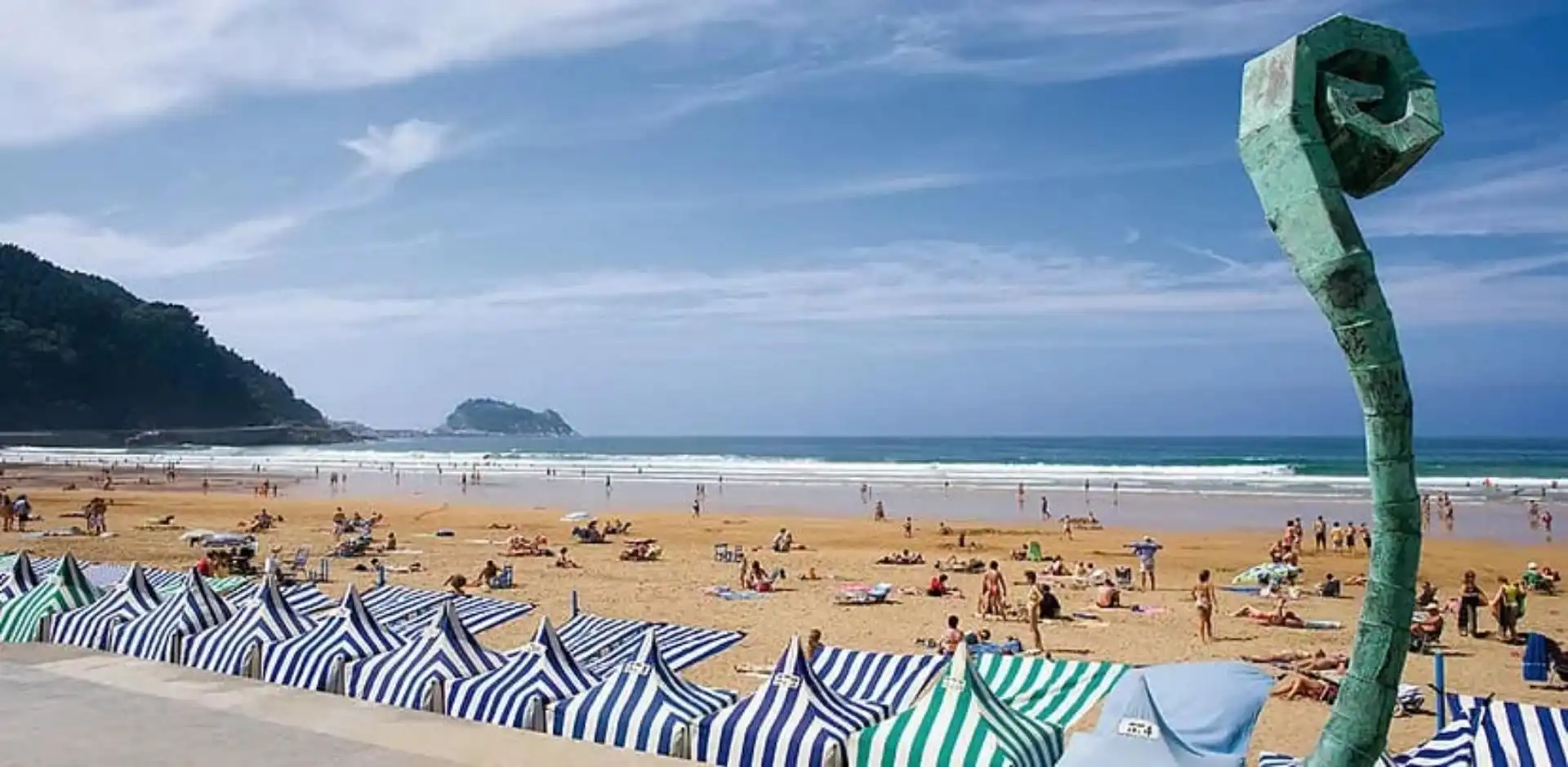Piso de alquiler en Indamendi Kalea, 9, Zarautz Vista exterior de Piso de alquiler en Zarautz con Calefacción, Parquet y Amueblado