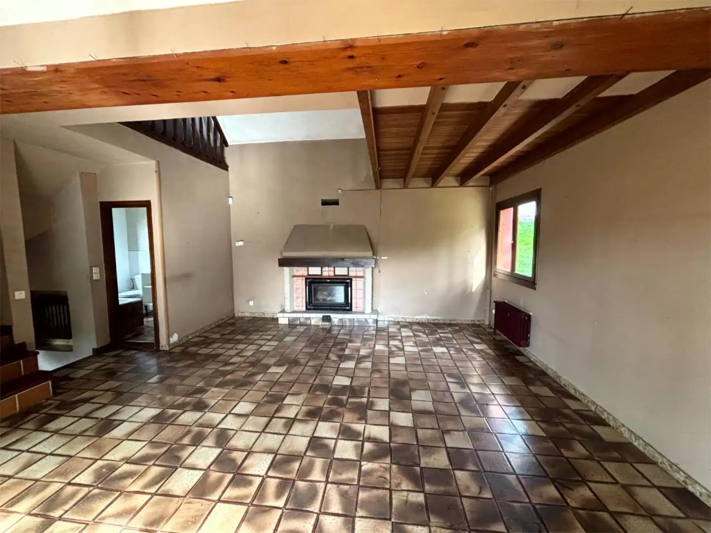 Flat for sale in Caserio la Braña, 9, Noreña Living room of Flat for sale in Noreña with Heating, Private garden and Terrace