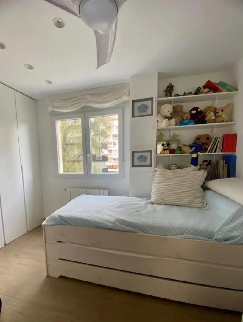 Room in Calle Gran Canaria, 11, Voramar Bedroom of Apartments for share in Benicasim / Benicàssim with Heating, Private garden and Swimming Pool