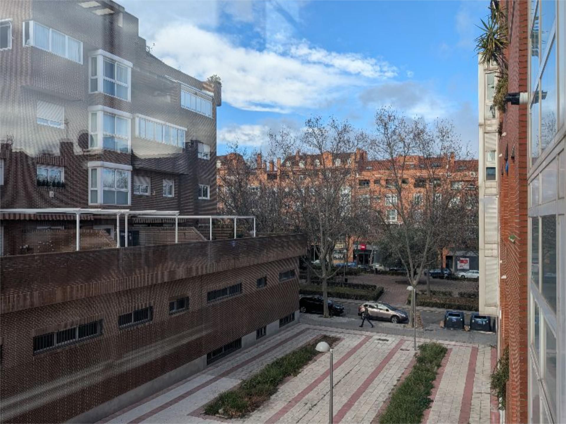 Exterior view of Flat to rent in  Madrid Capital  with Air Conditioner, Heating and Parquet flooring