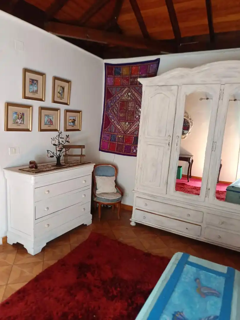 Schlafzimmer von Erdgeschoss zur Miete in Tejeda mit Heizung, Terrasse und Möbliert