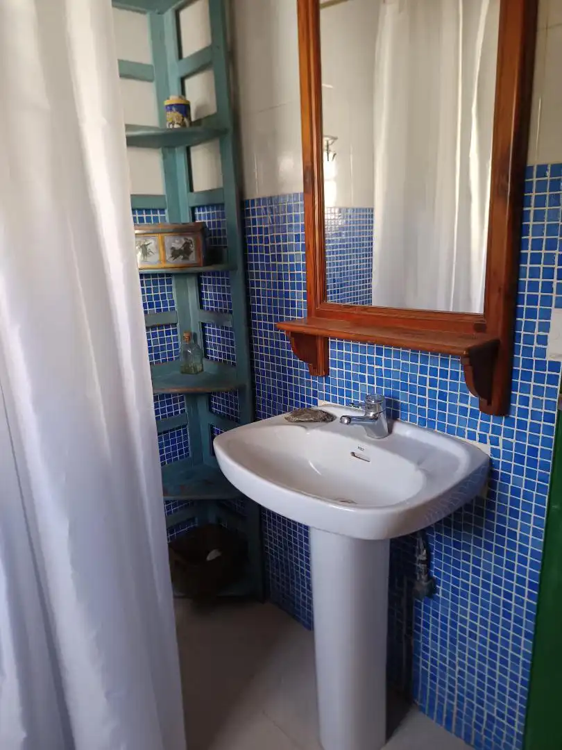 Badezimmer von Erdgeschoss zur Miete in Tejeda mit Heizung, Terrasse und Möbliert