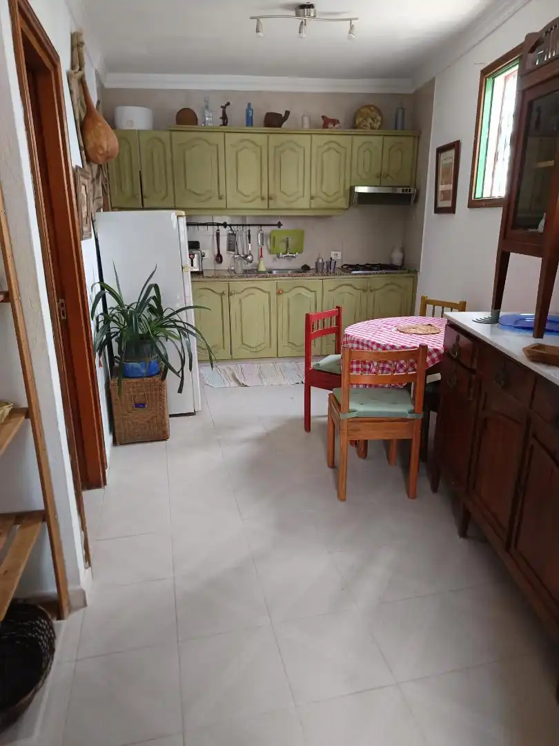 Küche von Erdgeschoss zur Miete in Tejeda mit Heizung, Terrasse und Möbliert