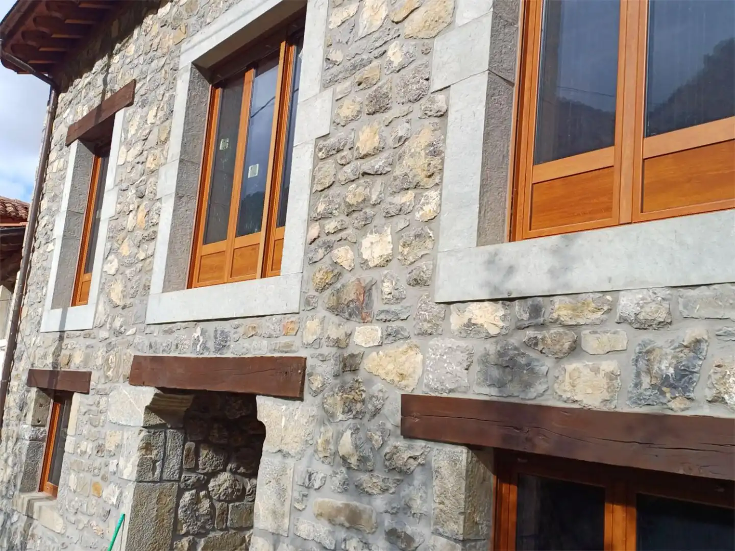 Exterior view of Flat for sale in Ponga  with Terrace