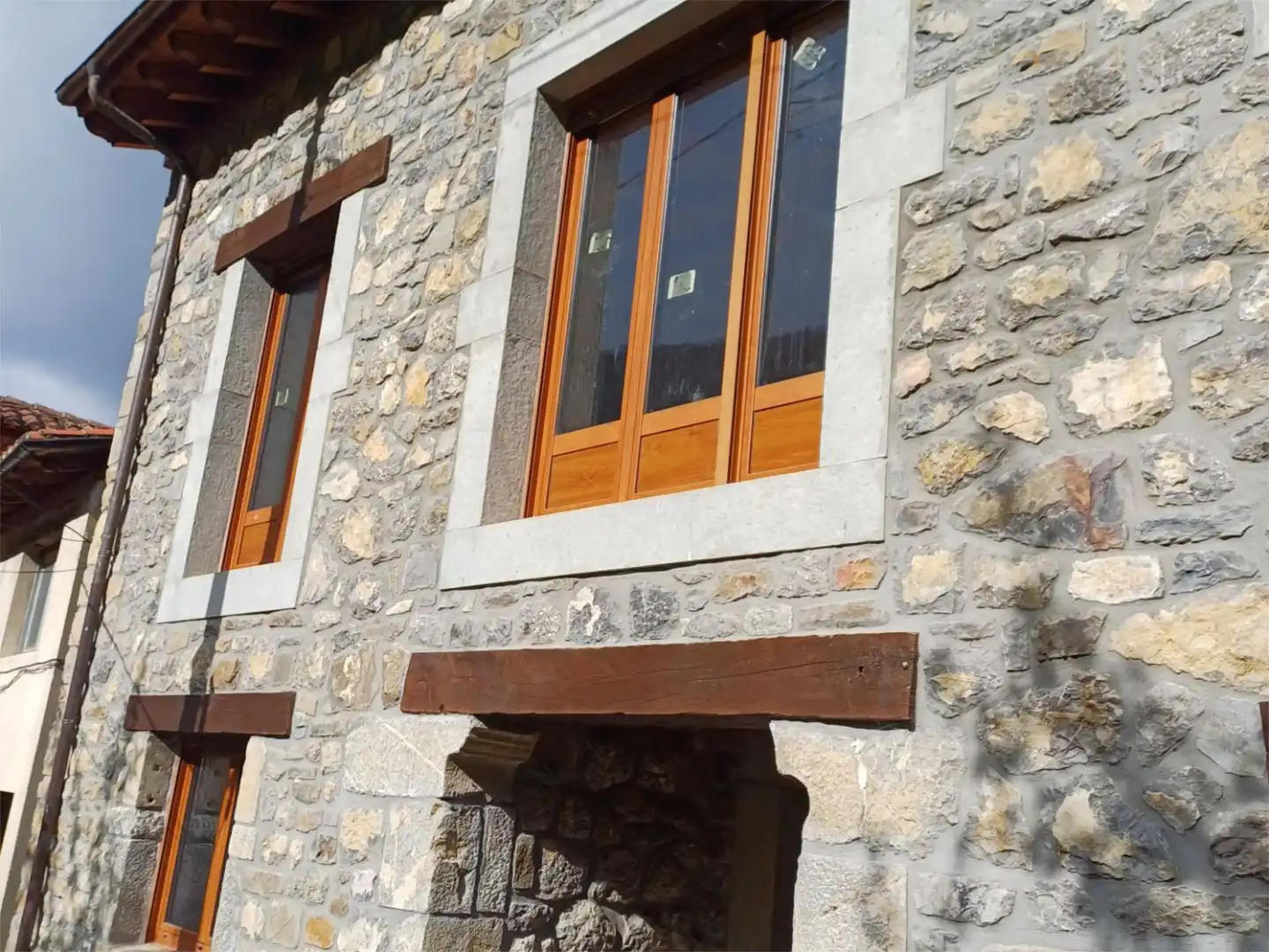 Exterior view of Flat for sale in Ponga  with Terrace