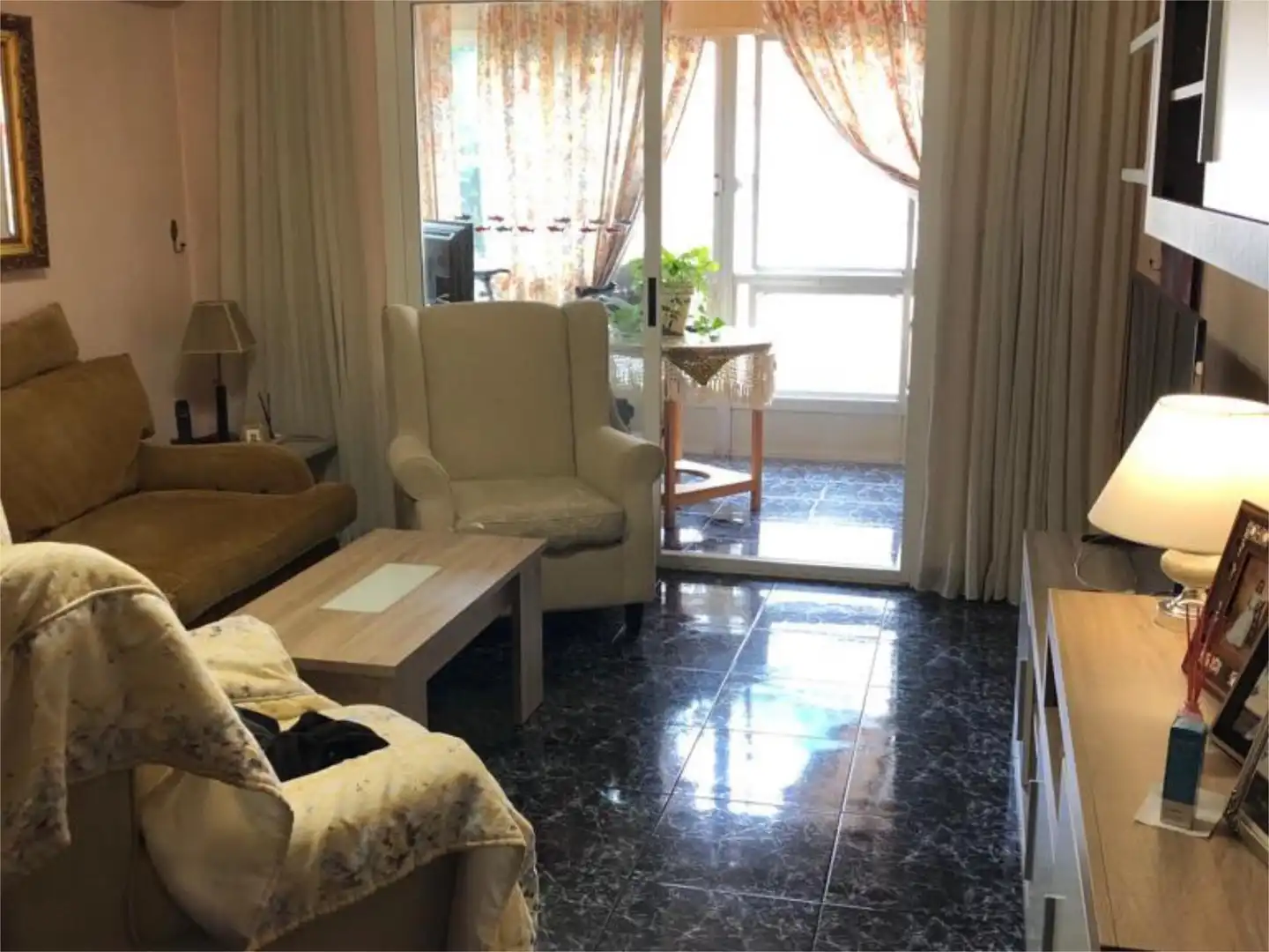 Living room of Flat for sale in Murcia  with Air Conditioner, Heating and Storage room