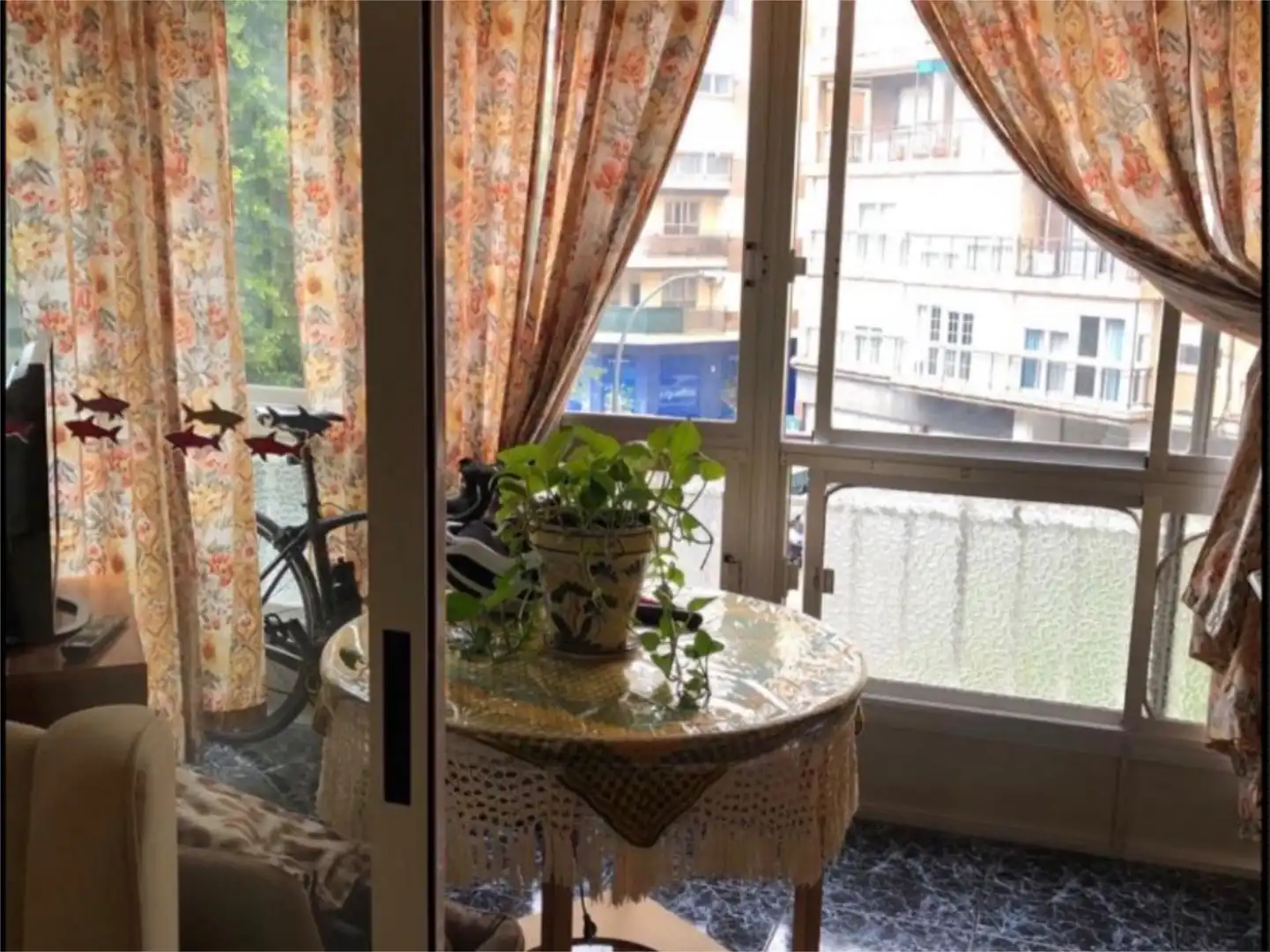 Balcony of Flat for sale in Murcia  with Air Conditioner, Heating and Storage room