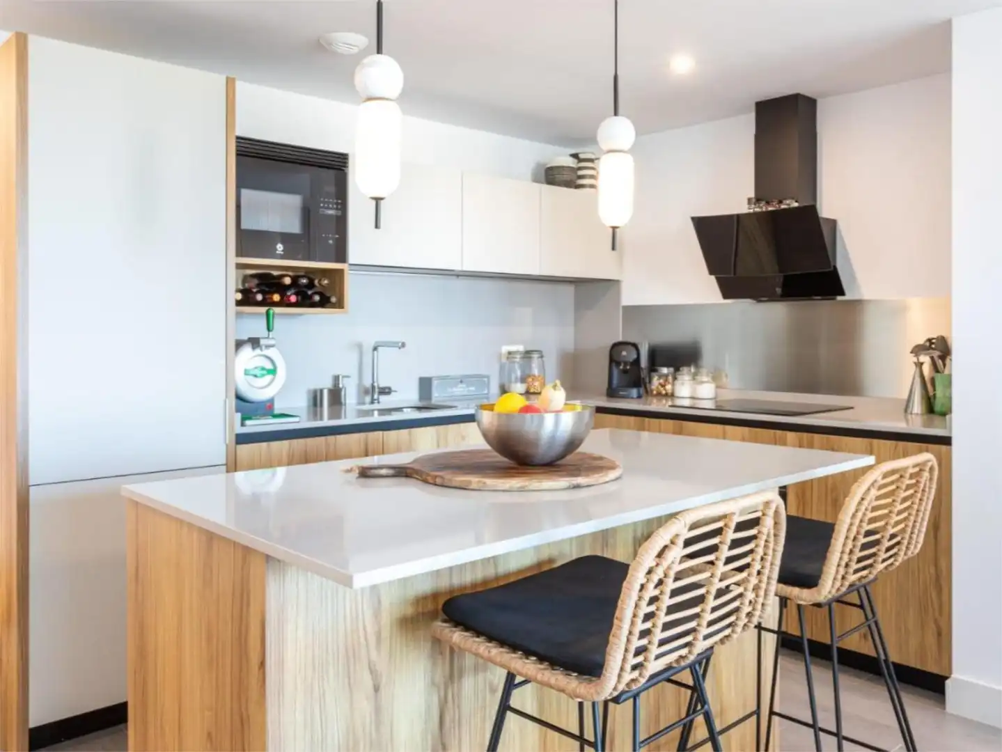 Flat for sale in Calle Arquitectos, 1, Castillo Sohail - Myramar Kitchen of Flat for sale in Fuengirola with Air Conditioner, Heating and Private garden