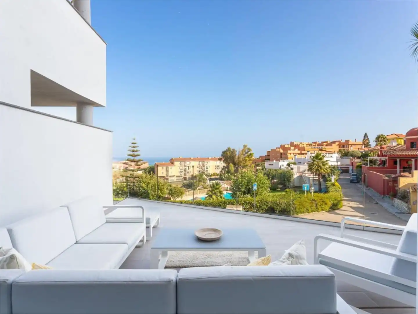 Flat for sale in Calle Arquitectos, 1, Castillo Sohail - Myramar Terrace of Flat for sale in Fuengirola with Air Conditioner, Heating and Private garden
