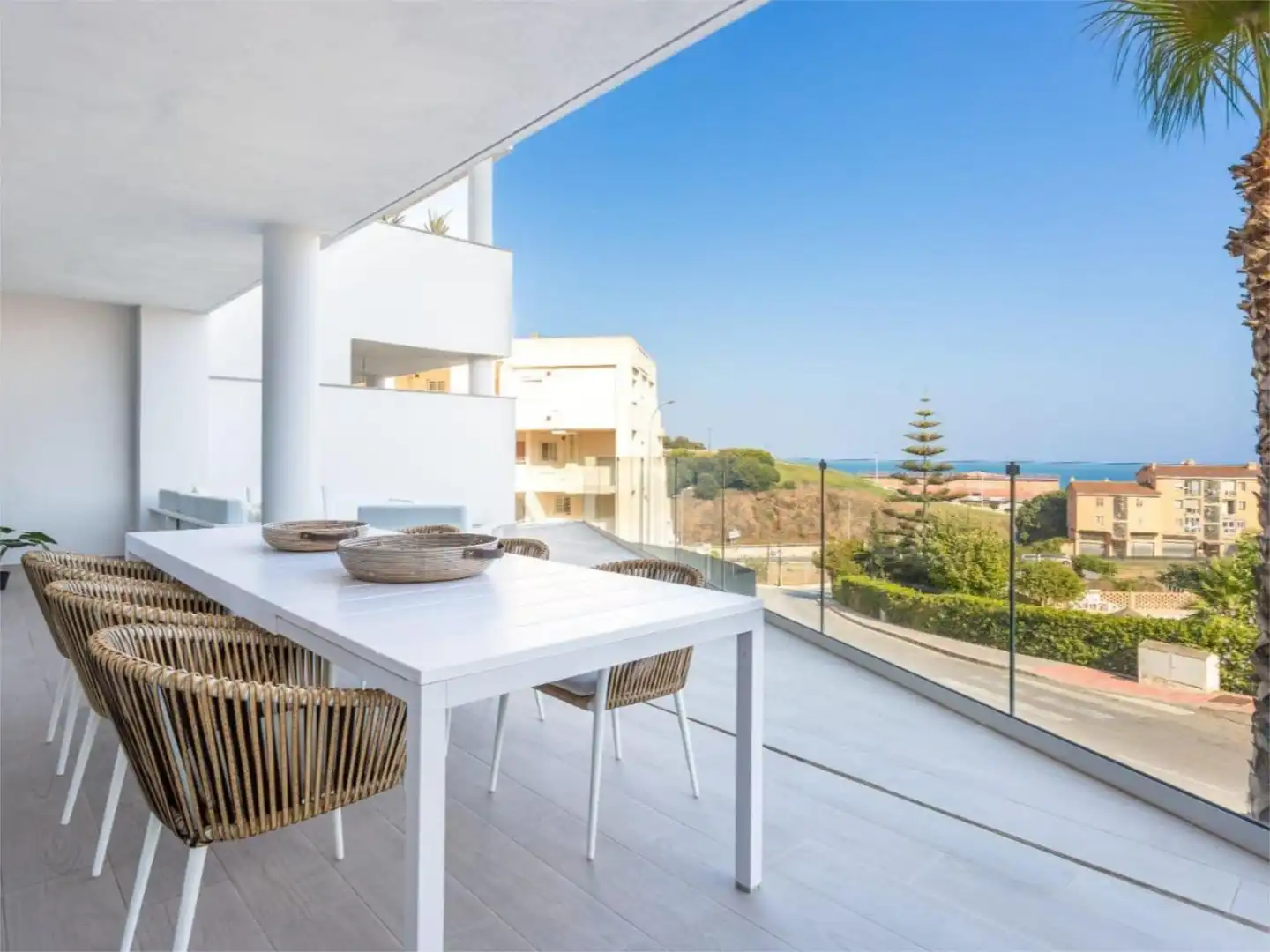 Flat for sale in Calle Arquitectos, 1, Castillo Sohail - Myramar Terrace of Flat for sale in Fuengirola with Air Conditioner, Heating and Private garden