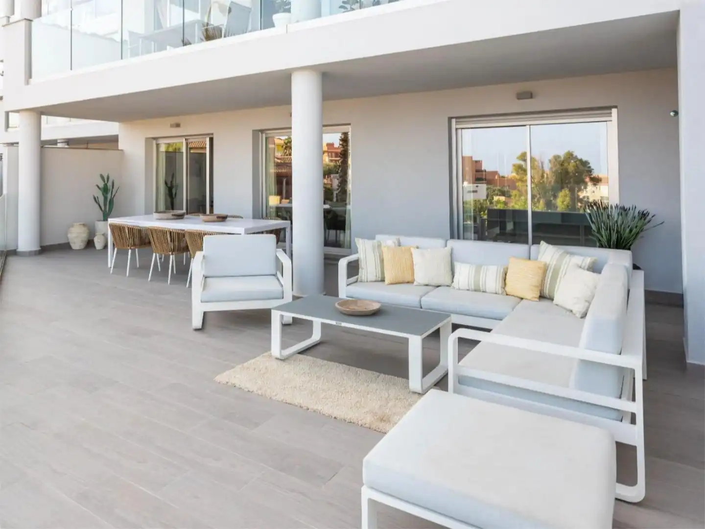 Flat for sale in Calle Arquitectos, 1, Castillo Sohail - Myramar Terrace of Flat for sale in Fuengirola with Air Conditioner, Heating and Private garden