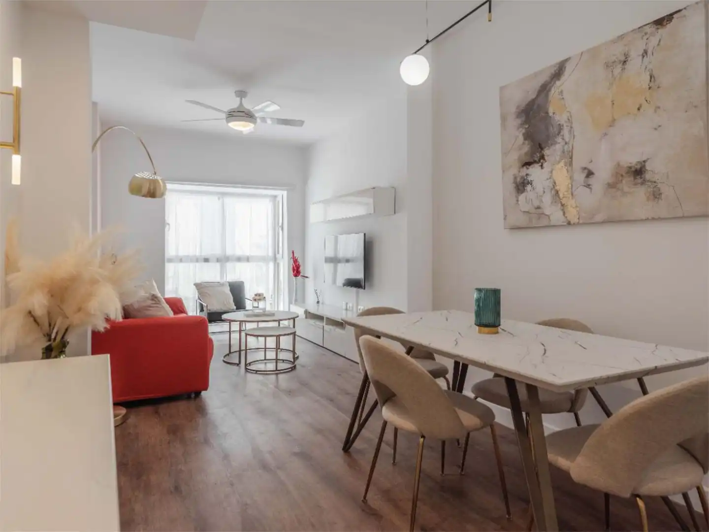 Flat for sale in Calle Alta, 1, La Goleta - San Felipe Neri Living room of Flat for sale in Málaga Capital with Air Conditioner and Balcony