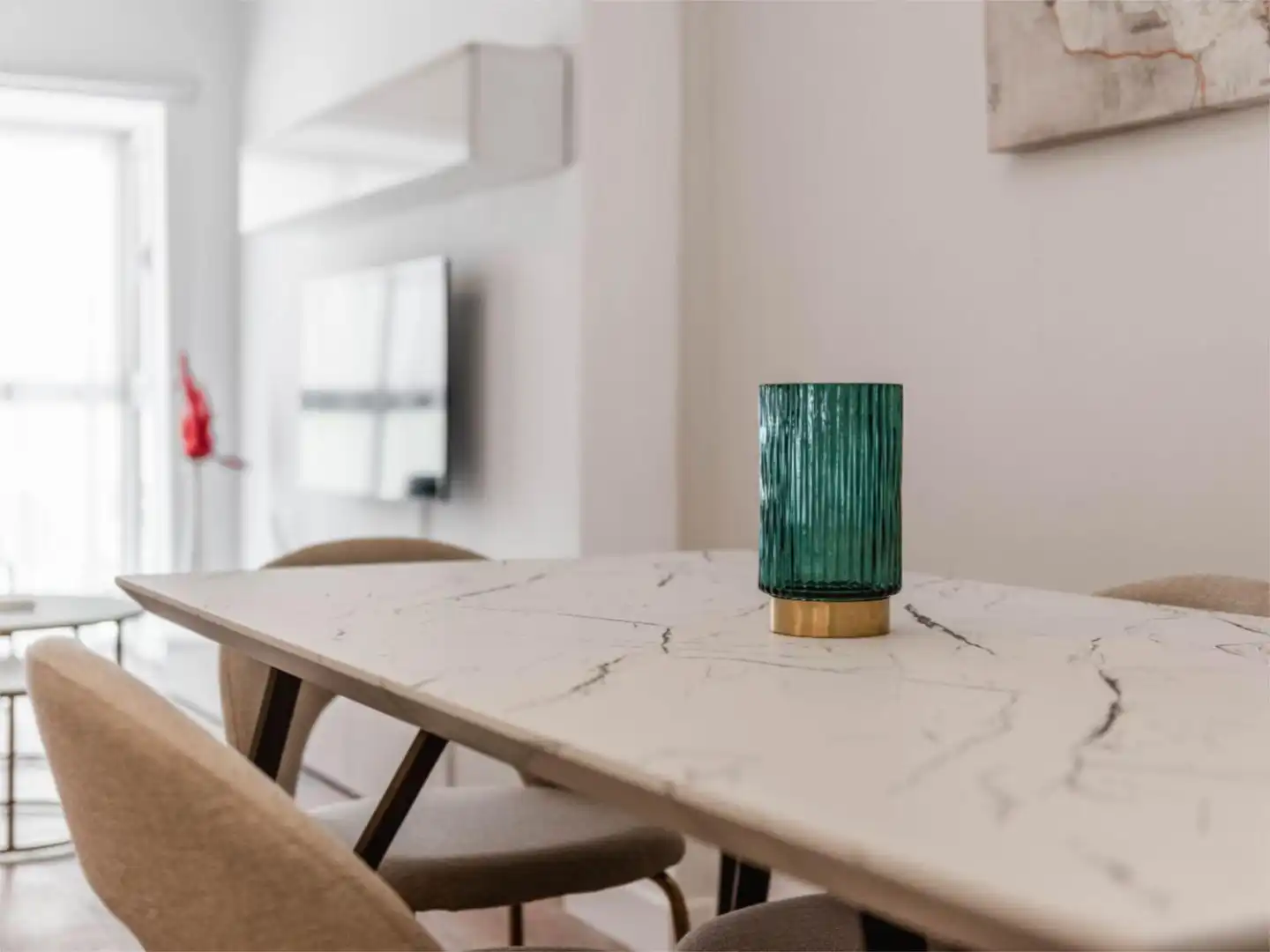 Flat for sale in Calle Alta, 1, La Goleta - San Felipe Neri Dining room of Flat for sale in Málaga Capital with Air Conditioner and Balcony