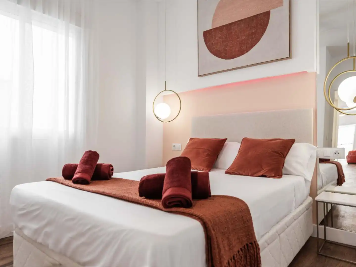 Flat for sale in Calle Alta, 1, La Goleta - San Felipe Neri Bedroom of Flat for sale in Málaga Capital with Air Conditioner and Balcony