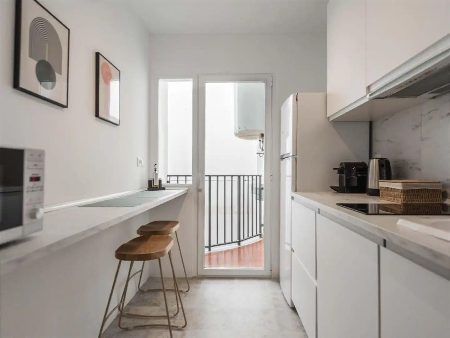 Flat for sale in Calle Alta, 1, La Goleta - San Felipe Neri Kitchen of Flat for sale in Málaga Capital with Air Conditioner and Balcony