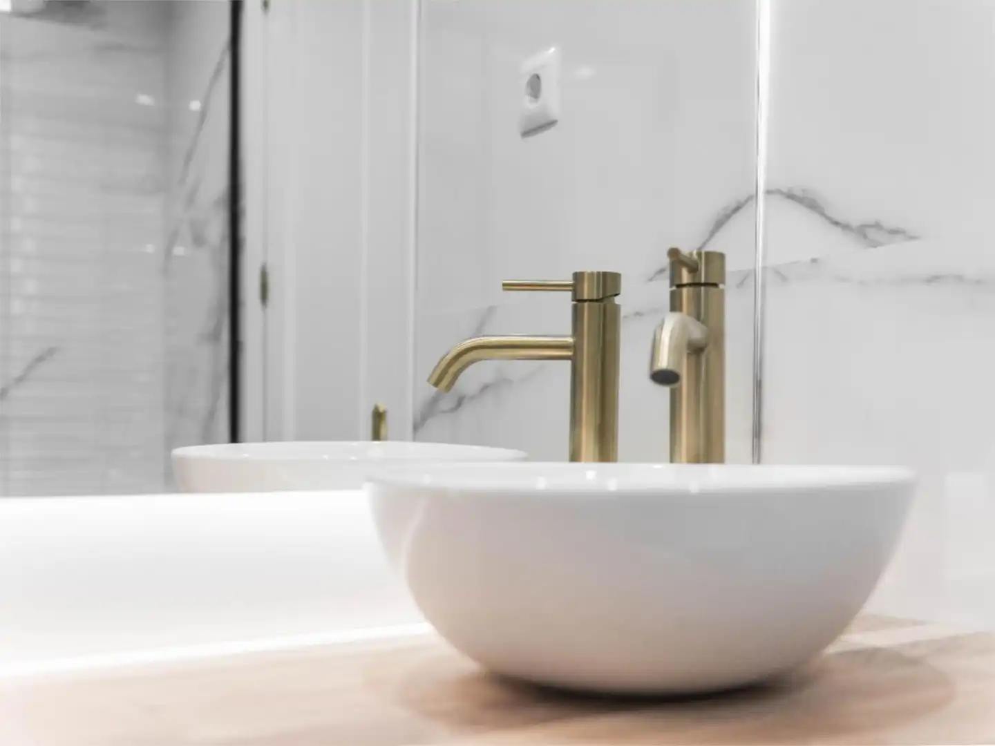 Flat for sale in Calle Alta, 1, La Goleta - San Felipe Neri Bathroom of Flat for sale in Málaga Capital with Air Conditioner and Balcony