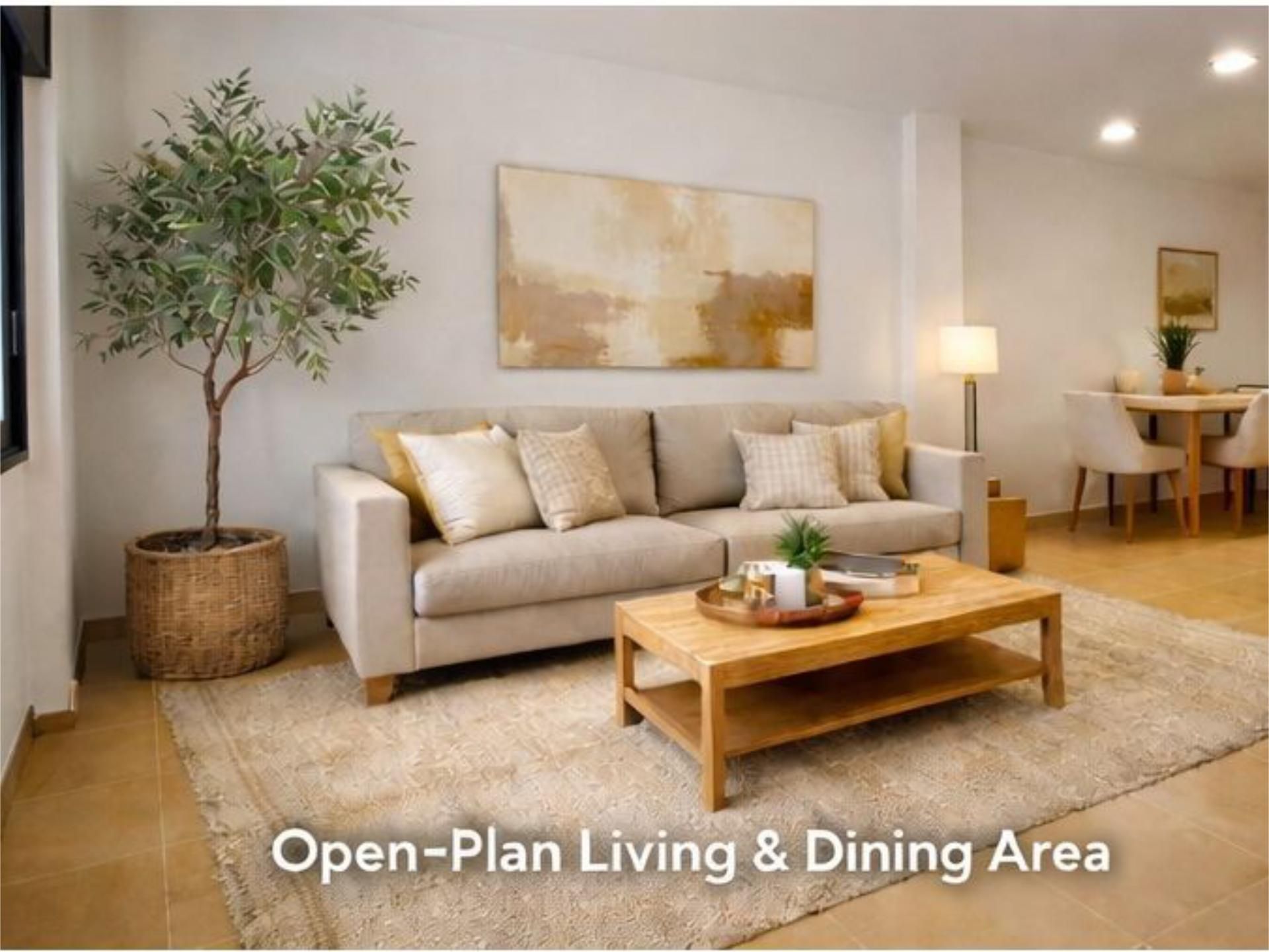 Living room of Flat for sale in Turre  with Air Conditioner, Heating and Swimming Pool