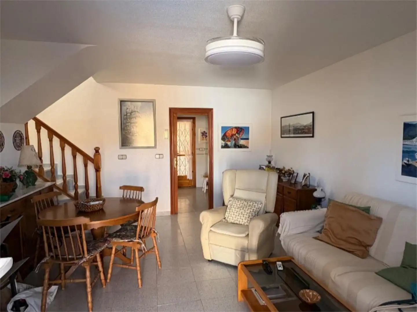 Wohnung zum Verkauf in Calle los Llanos, 13, Playa Grande - Castellar Wohnzimmer von Wohnung zum Verkauf in Mazarrón mit Klimaanlage, Terrasse und Schwimmbad