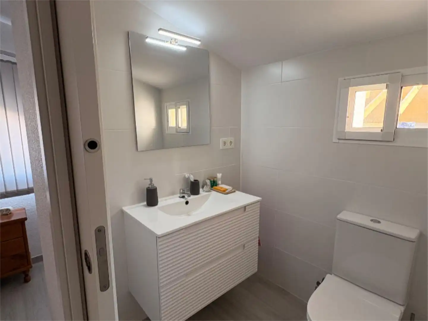 Wohnung zum Verkauf in Calle los Llanos, 13, Playa Grande - Castellar Badezimmer von Wohnung zum Verkauf in Mazarrón mit Klimaanlage, Terrasse und Schwimmbad