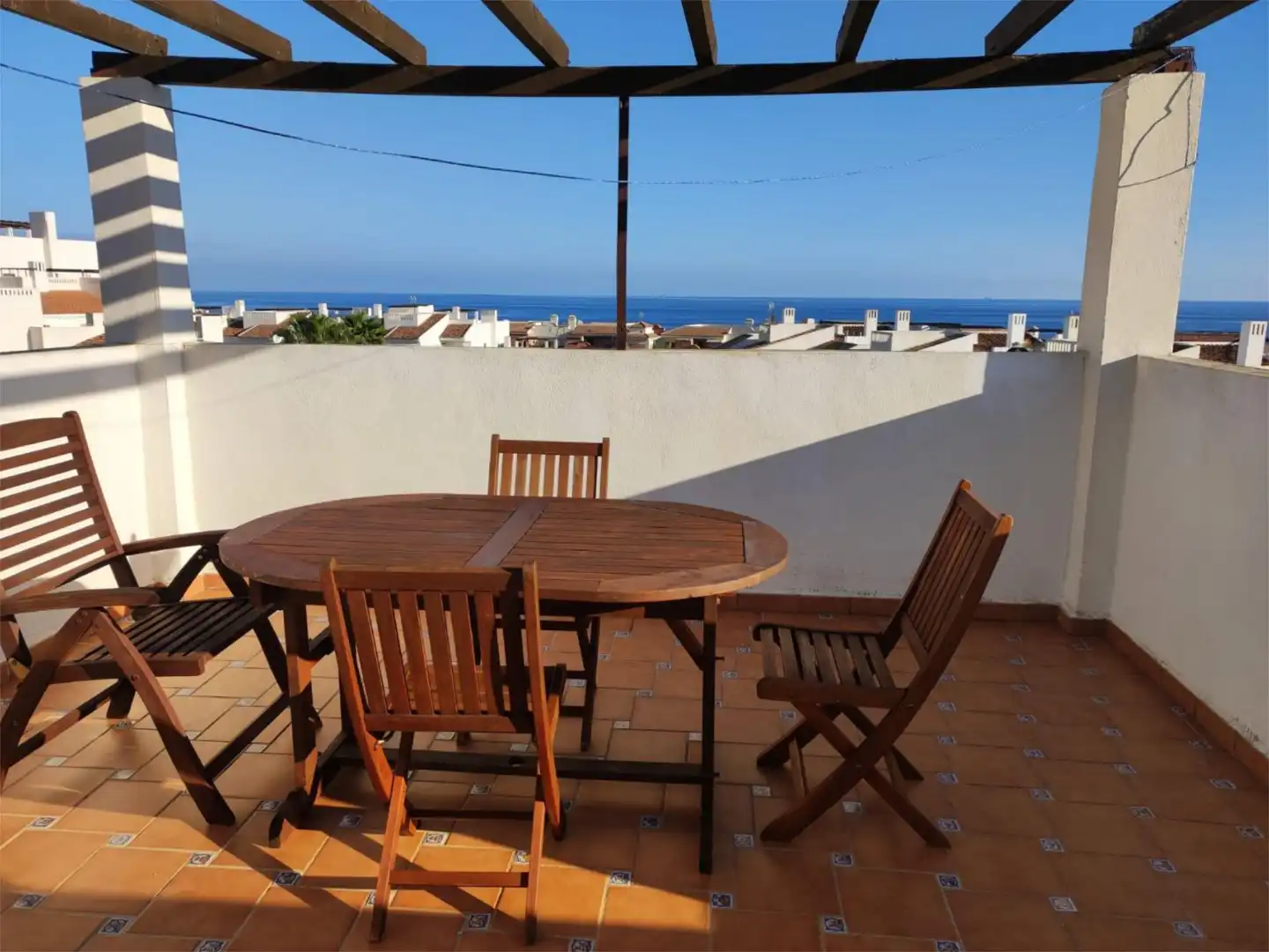 Terraza de Ático de alquiler en Manilva con Aire acondicionado, Terraza y Amueblado