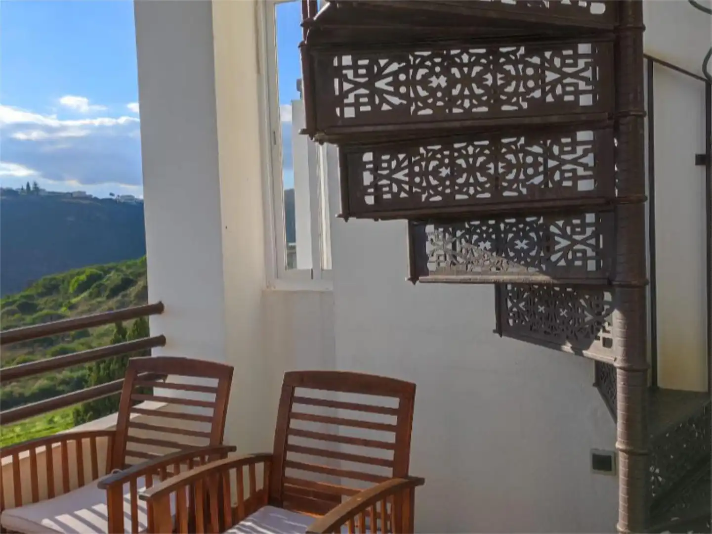 Terraza de Ático de alquiler en Manilva con Aire acondicionado, Terraza y Amueblado