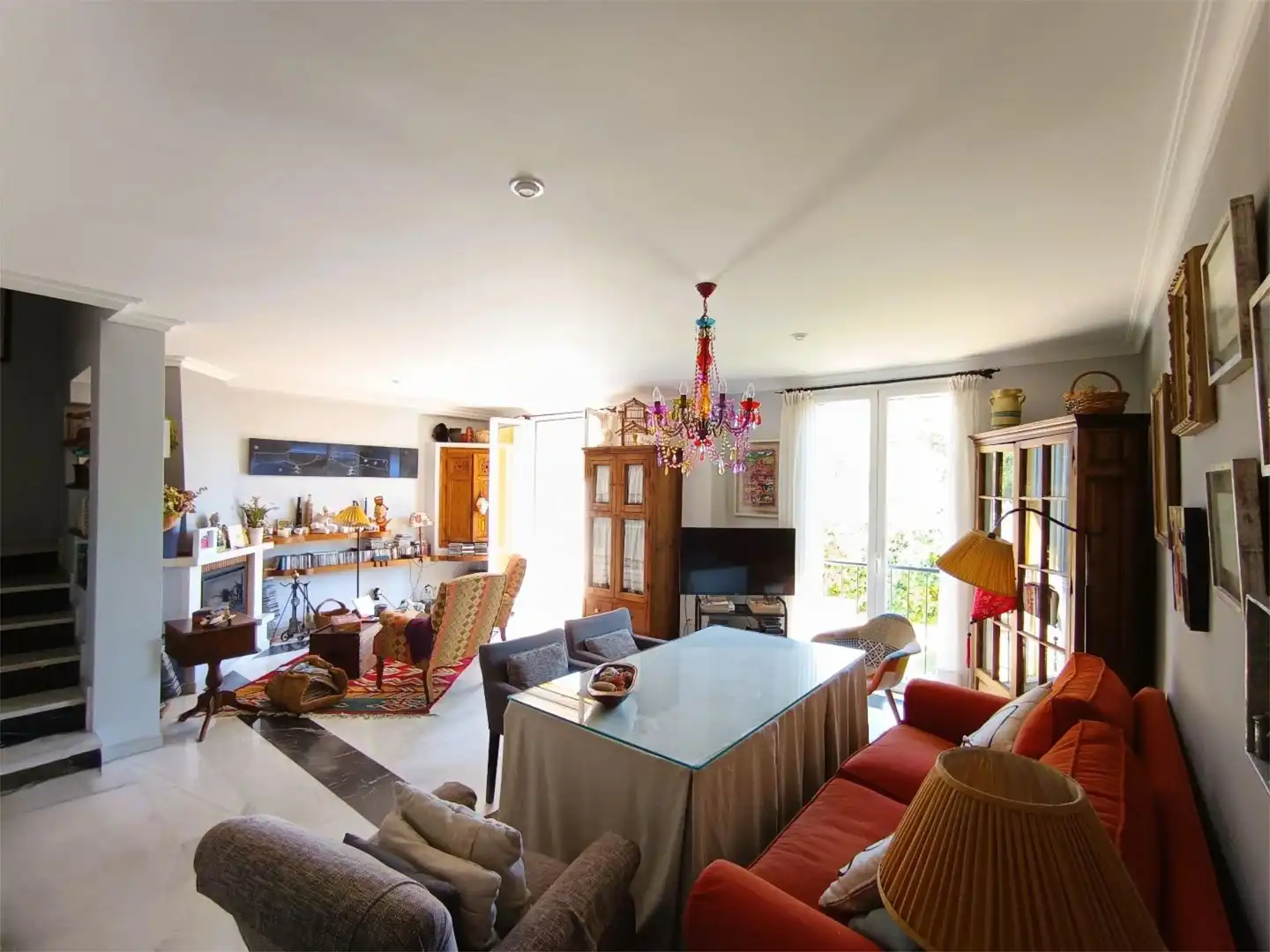 Casa adosada en venta en Calle Lentisco, 8, Norte-Sierra Sala de estar de Casa adosada en venta en Córdoba Capital con Aire acondicionado, Terraza y Piscina