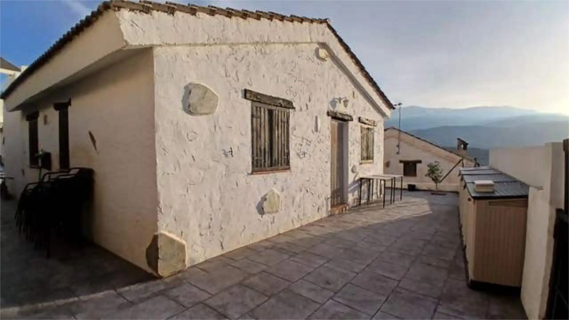 Vista exterior de Casa o chalet en venta en Abla con Calefacción, Jardín privado y Terraza