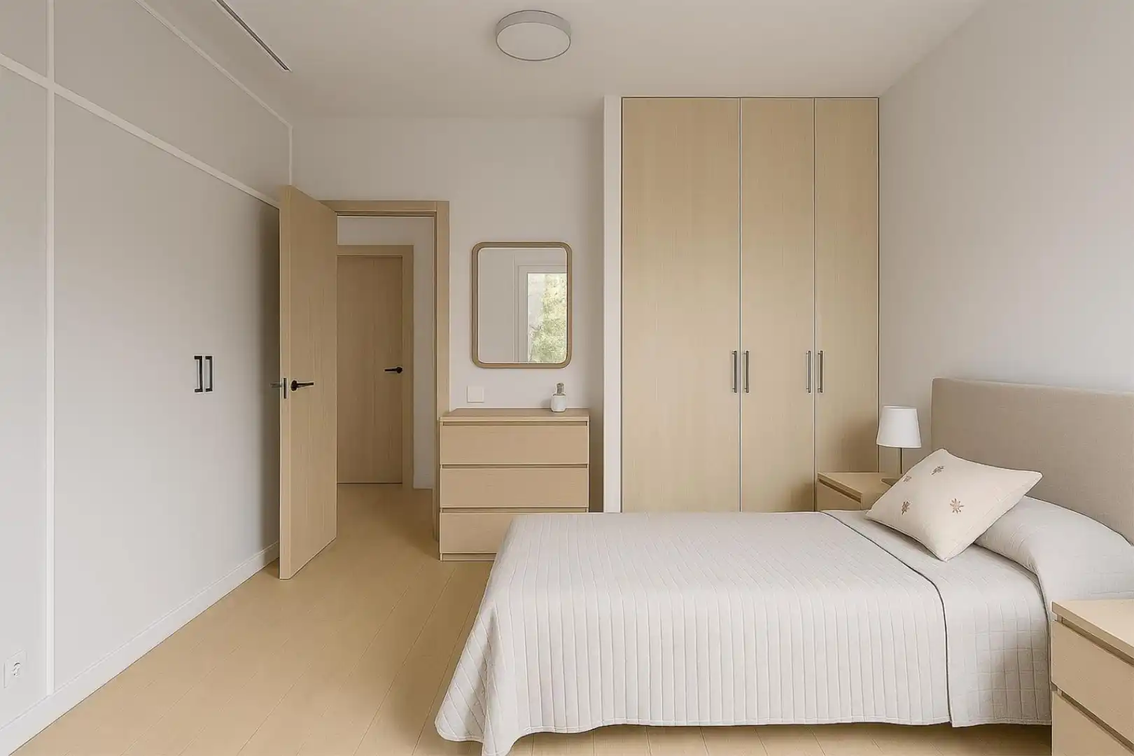 Flat for sale in Carrer Joan Tarruella, 67, Pallejà Bedroom of Flat for sale in Pallejà with Air Conditioner, Terrace and Balcony