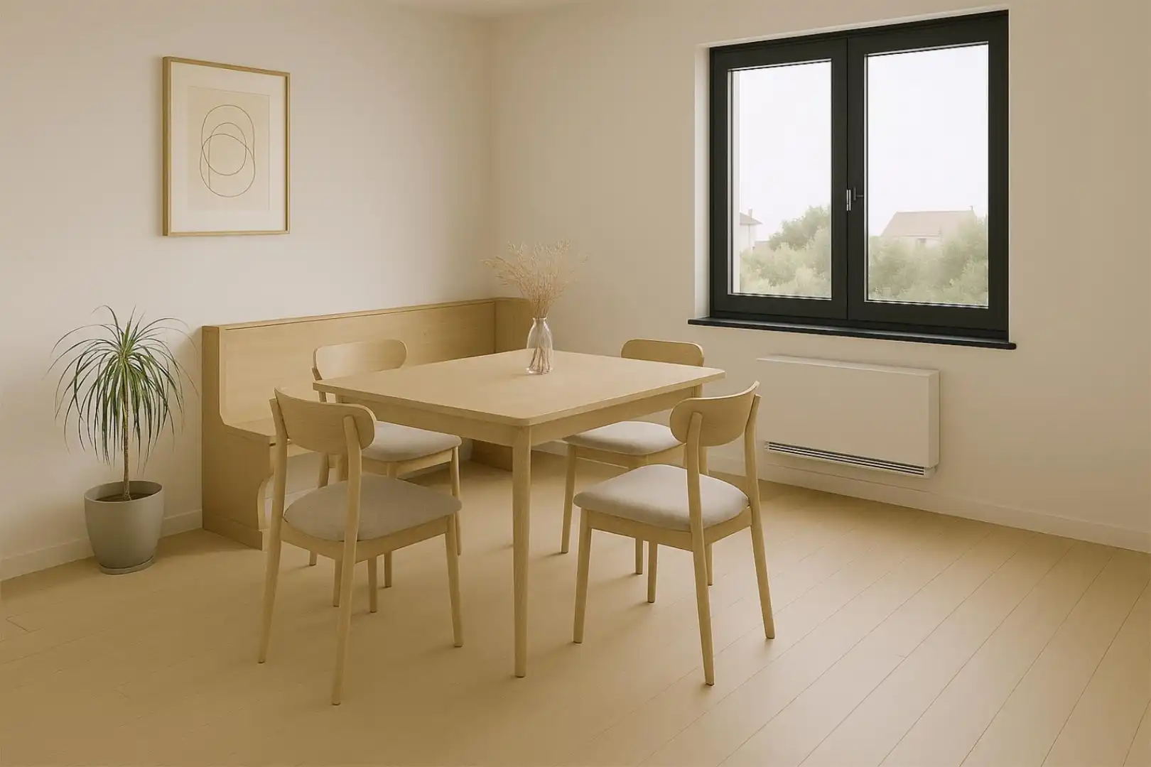 Flat for sale in Carrer Joan Tarruella, 67, Pallejà Dining room of Flat for sale in Pallejà with Air Conditioner, Terrace and Balcony