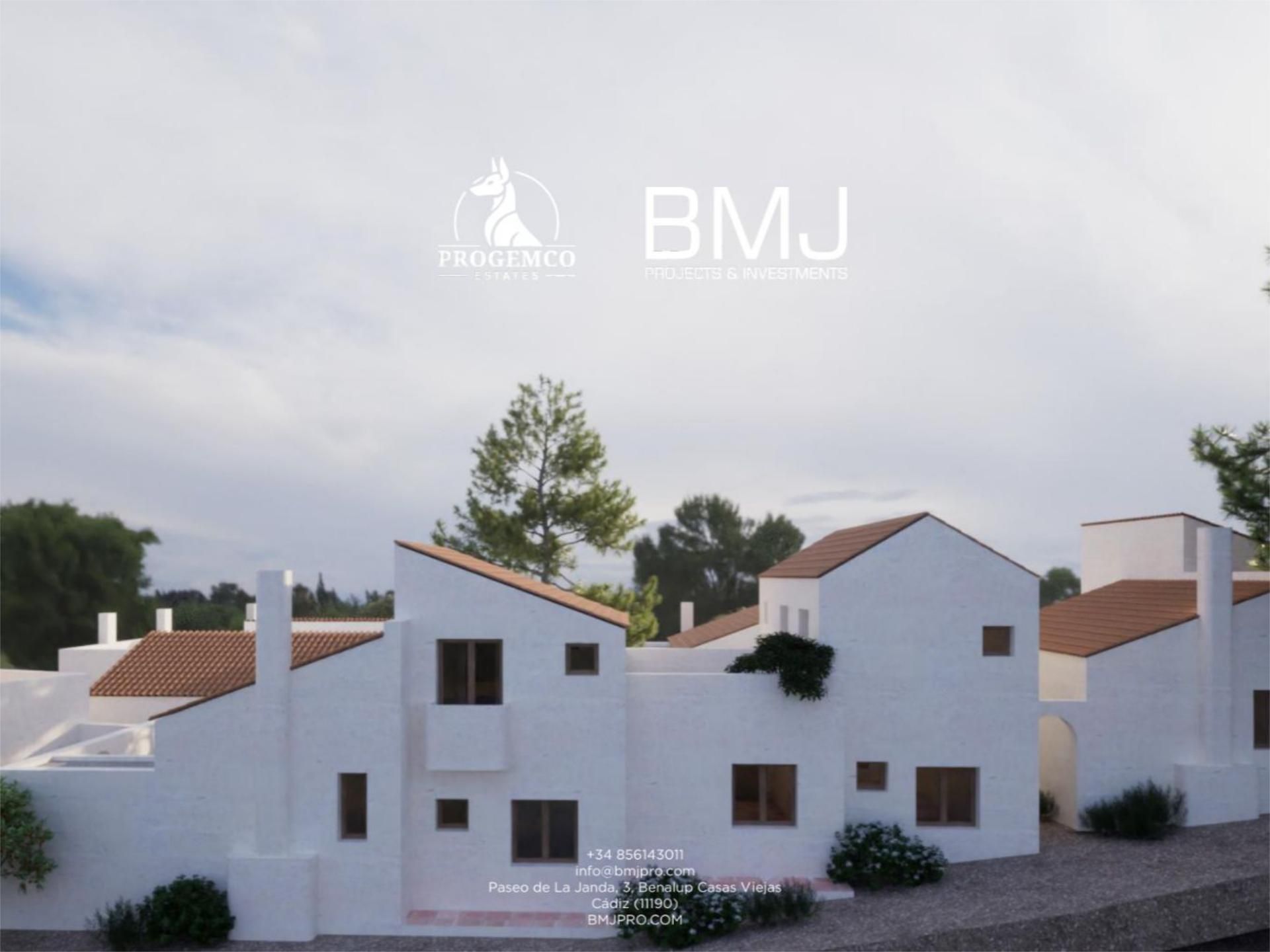 Vista exterior de Casa o xalet en venda en Benalup-Casas Viejas amb Aire condicionat, Terrassa i Piscina